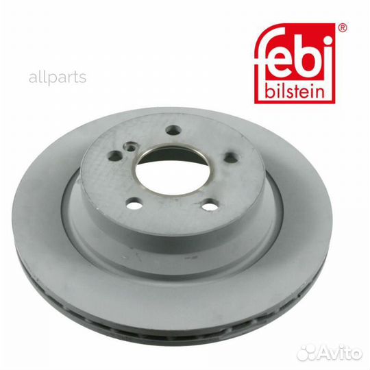 Febi 22162 Диск тормозной