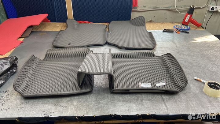 EVA ева эва коврики с бортами 3D в авто