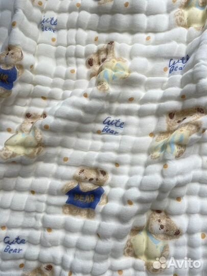 Покрывало муслиновое детское