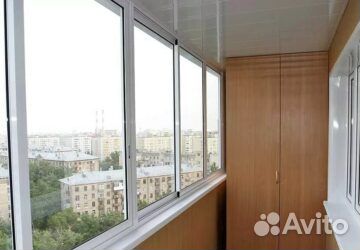 Балконный блок с установкой