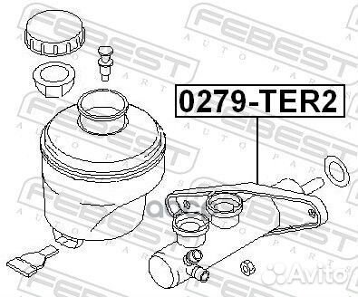 Цилиндр тормозной главный 0279-TER2