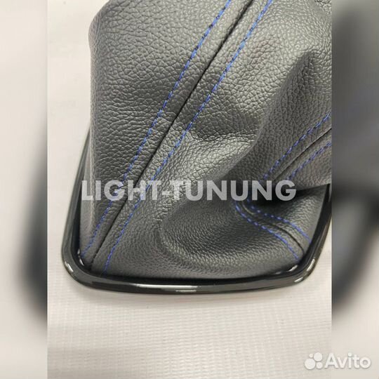 Ручка кпп Приора 2 строчка синяя