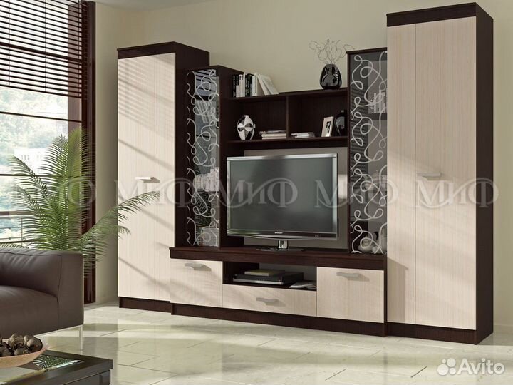 Гостиная стенка Атлантида четыре