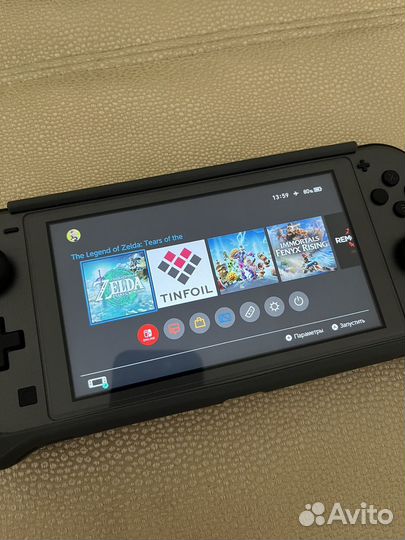 Nintendo Switch Lite прошитая 128gb