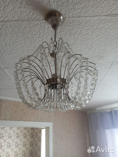 Люстра хрустальная