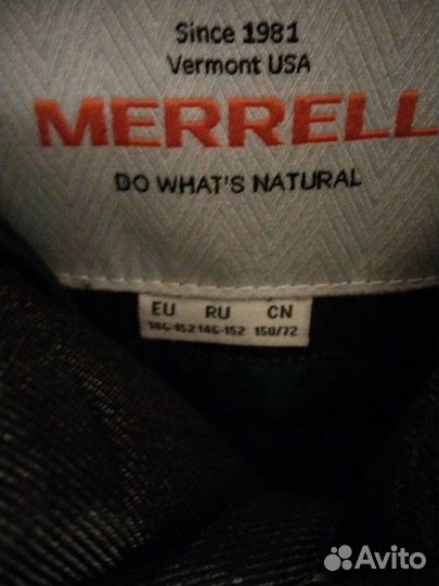 Фирменная зимняя парка Merrell 146-152р