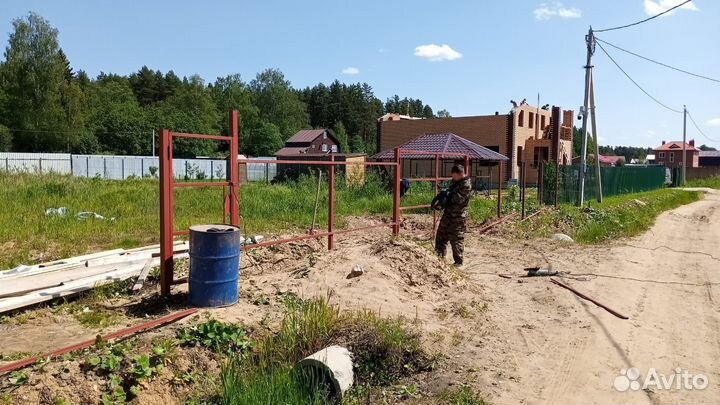 Откатные ворота и заборы