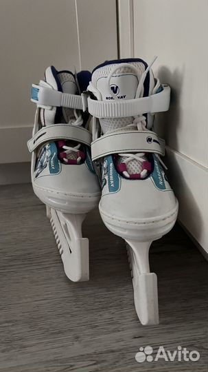 Коньки раздвижные 31-35