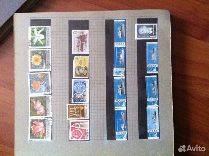 Коллекция марок разных СССР