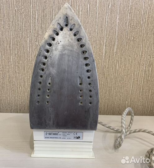 Утюг sitaki рабочий Япония 1200 W