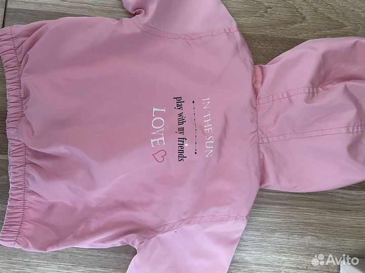 Куртка ветровка детская на девочку Zara baby разме