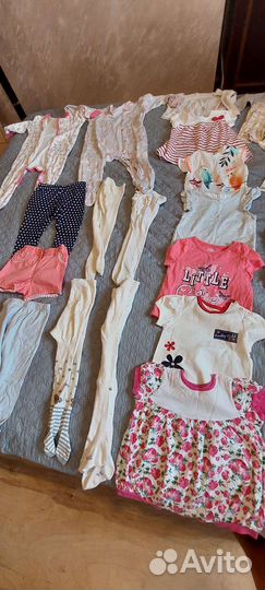 Вещи на девочку 6-12 мес