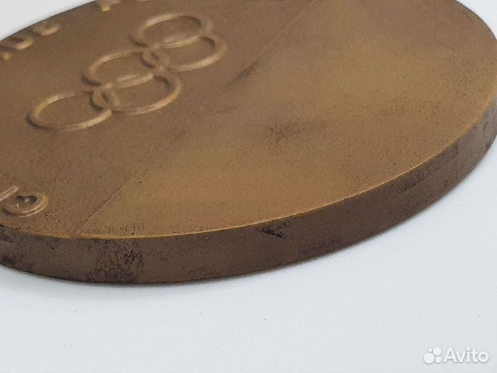 Настольная медаль, Олимпиада, ссср, 1987 год