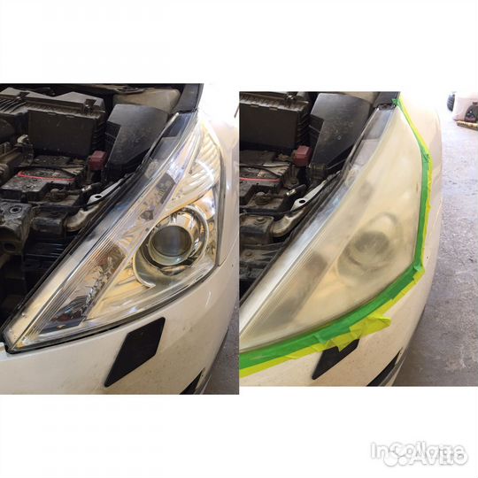 Полировка фар