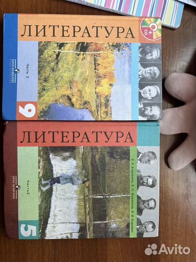 Литература коровина 5 и 9 класс 2 части