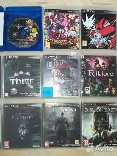 Диски лицензия б/у ps3 playstation3 цены разные