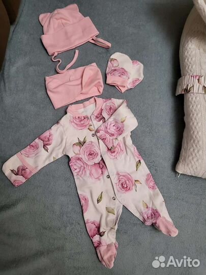 Конверт на выписку зимний для девочки