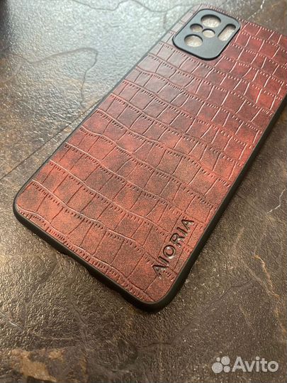 Новый кожаный чехол Xiaomi Poco M5S