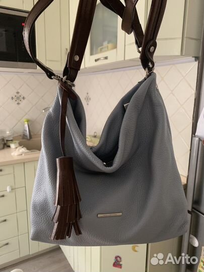 Сумка fiato новая натуральная кожа