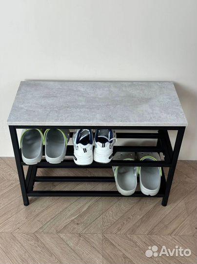 Обувница в стиле лофт