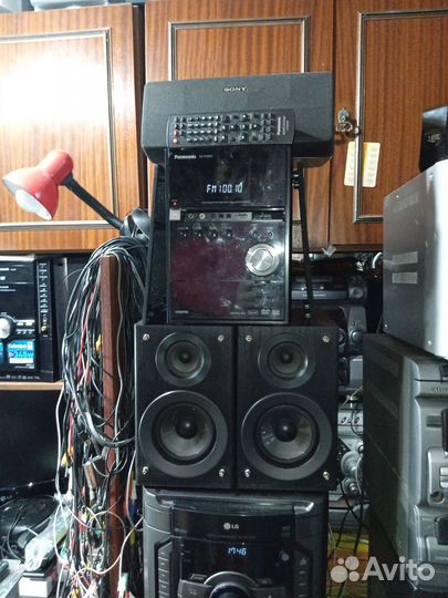 Комбик Panasonic usb с колонками