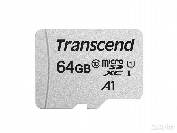 Карта памяти Transcend microsdxc UHS-I U1 64GB