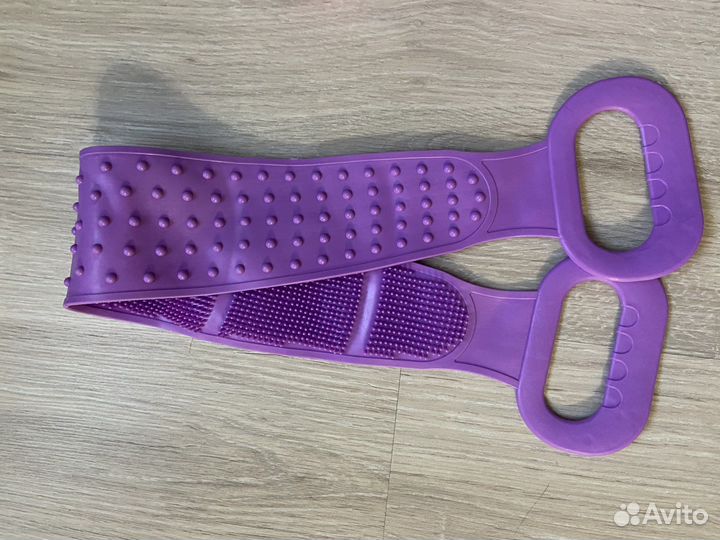 Новая массажная силиконовая мочалка для тела