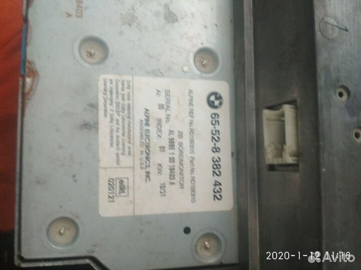 Магнитола штатная бмв х5 е 53