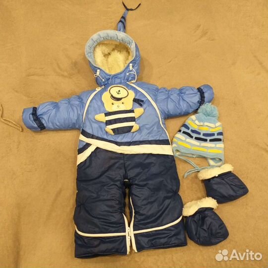 Детский комбинезон зима осень, весна