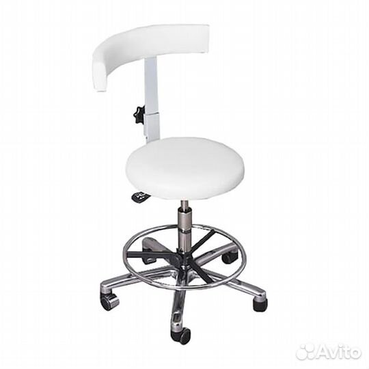 Сс-6П-02 - стул врача-стоматолога, хромированный