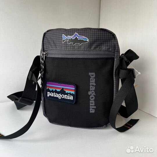 Сумка через плечо Patagonia Hole серая