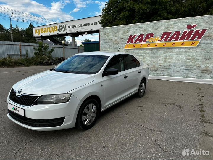 Skoda Rapid 1.6 МТ, 2016, 96 000 км