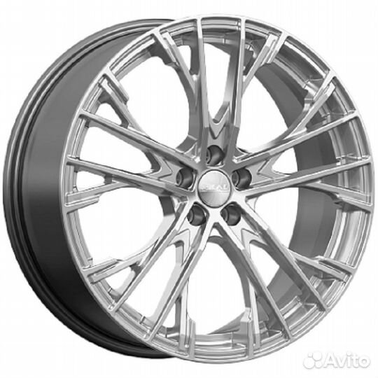 Литые диски 7.5x19 5x100 57.1 ET28 скад Ларго (кл1115) селена