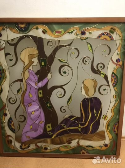 Витражные стекла б/у