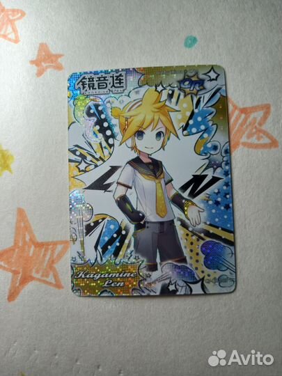 Офиц. коллекционные карточки вокалоиды