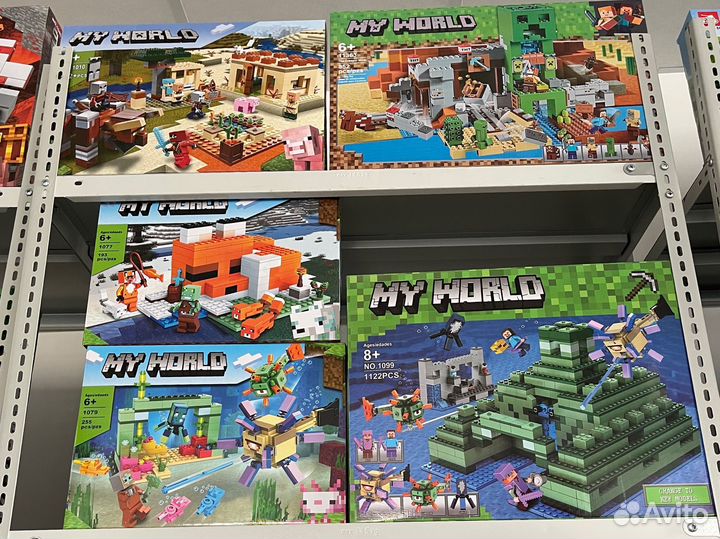 Lego Minecraft аналоги