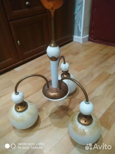 Люстра потолочная бу