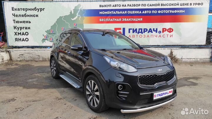 Стекло двери задней левой (форточка) Kia Sportage