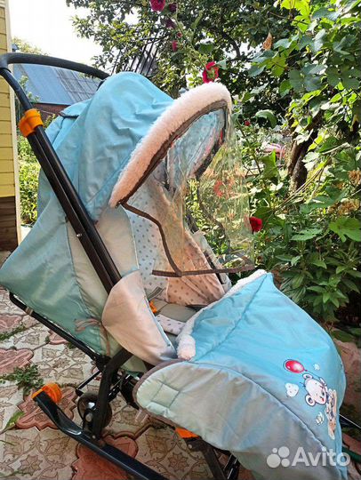 Санки коляска ника
