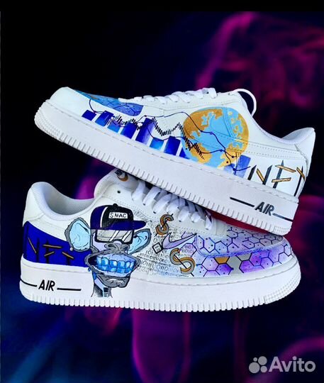 Роспись кроссовок