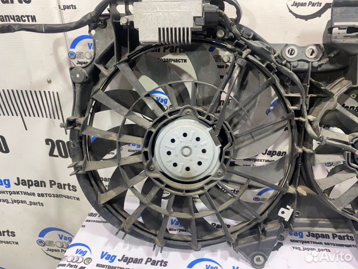 Вентилятор охлаждения радиатора Audi A4 B7 BWE