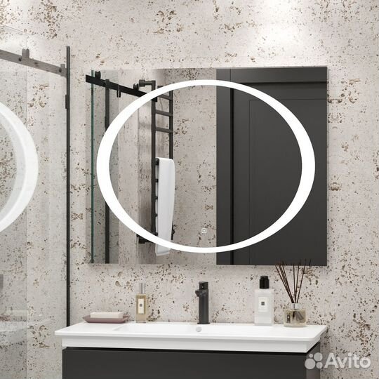 Зеркало с подсветкой для ванной