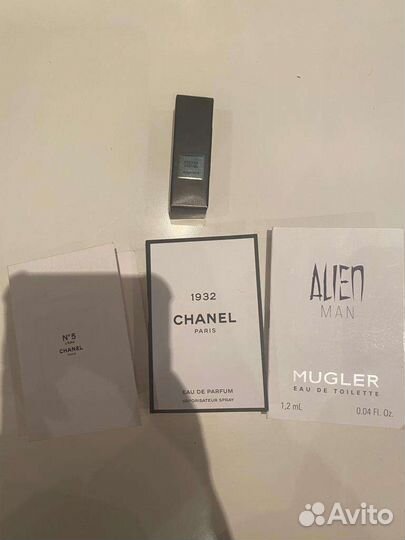 Парфюм Armani Vetiver,Chanel 1932,Chanel 5,Mugler