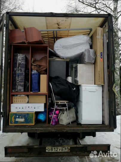 Грузоперевозки с погрузкой от 200кг