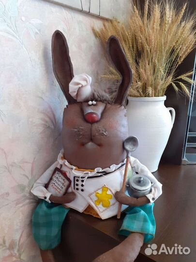 Текстильная ростовая кукла ручной работы