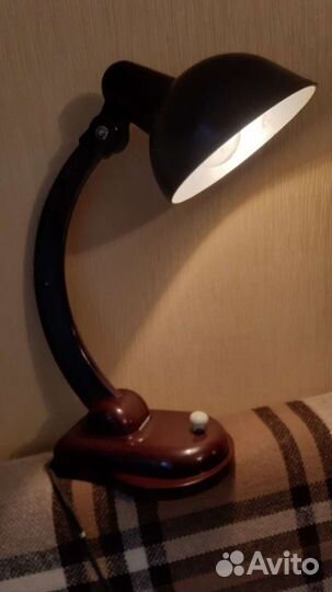 Настольная лампа карболит СССР