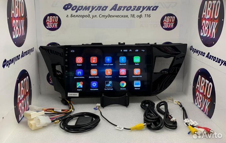 Toyota Corolla 180 магнитола на Андроид навигация