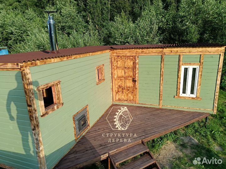 Баня перевозная спб круглогодичная каркасная