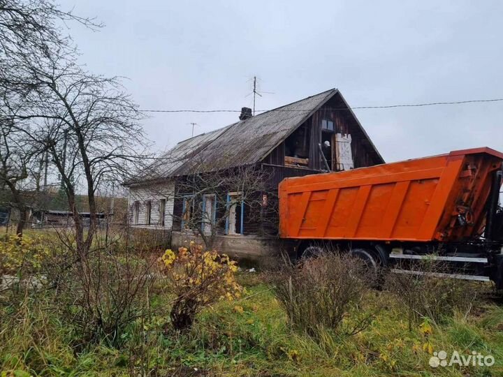 Демонтаж,снос зданий,домов,строений,вывоз строител