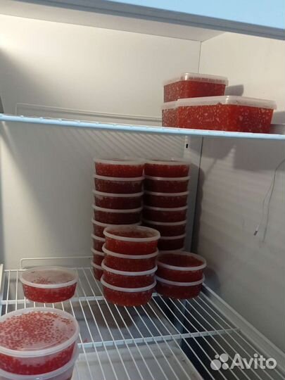 Красная икра горбуши